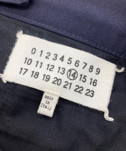 Maison Margiela（メゾンマルジェラ）Maison Margiela (メゾンマルジェラ) 13SSサイドラインスラックス ネイビー サイズ:46の古着・服飾アイテム
