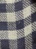 中古・古着 Burberry's (バーバリーズ) ノヴァチェックバージンウールマフラー ネイビー：6000円