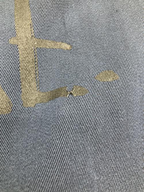 COMME des GARCONS HOMME PLUS（コムデギャルソンオムプリュス）COMME des GARCONS HOMME PLUS (コムデギャルソンオムプリュス) 14AW 金釦ダブルブレストメッセージジャケット ネイビー サイズ:Mの古着・服飾アイテム