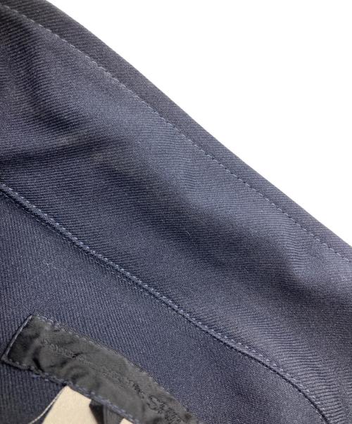 COMME des GARCONS SHIRT（コムデギャルソンシャツ）COMME des GARCONS SHIRT (コムデギャルソンシャツ) ポリ縮絨 5Bサックジャケット ネイビー サイズ:Mの古着・服飾アイテム