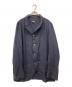 COMME des GARCONS SHIRT（コムデギャルソンシャツ）の古着「ポリ縮絨 5Bサックジャケット」｜ネイビー
