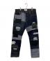 eYe COMME des GARCONS JUNYAWATANABE MAN（アイ コム デ ギャルソン ジュンヤ ワタナベ マン）の古着「18AWパッチワークデニムパンツ」｜インディゴ