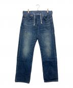 JUNYA WATANABE COMME des GARCONS×LEVI'S(ジュンヤワタナベ コムデギャルソン×リーバイス）の古着「11SS ヴィンテージ加工デニムパンツ」｜インディゴ