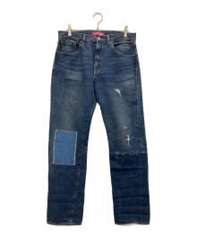 LEVI'S×JUNYA WATANABE COMME des GARCONS（リーバイス×(ジュンヤワタナベ コムデギャルソン）の古着「20SS 1954年モデル加工デニムパンツ」｜インディゴ