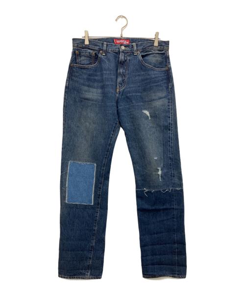 LEVI'S（リーバイス）LEVI'S (リーバイス) JUNYA WATANABE COMME des GARCONS ((ジュンヤワタナベ コムデギャルソン) 20SS 1954年モデル加工デニムパンツ インディゴ サイズ:Mの古着・服飾アイテム