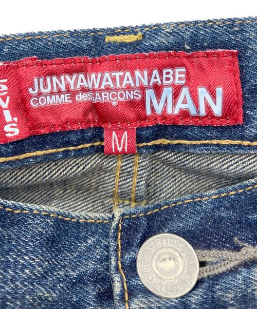 LEVI'S（リーバイス）LEVI'S (リーバイス) JUNYA WATANABE COMME des GARCONS ((ジュンヤワタナベ コムデギャルソン) 20SS 1954年モデル加工デニムパンツ インディゴ サイズ:Mの古着・服飾アイテム