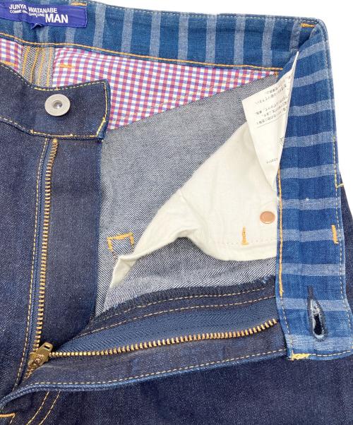 JUNYA WATANABE COMME des GARCONS（(ジュンヤワタナベ コムデギャルソン）JUNYA WATANABE COMME des GARCONS ((ジュンヤワタナベ コムデギャルソン) 15SS リジットデニムパンツ インディゴ サイズ:Sの古着・服飾アイテム