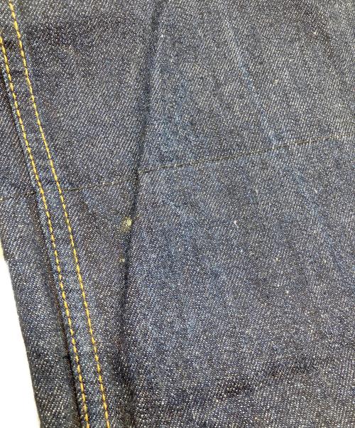 eYe COMME des GARCONS JUNYAWATANABE MAN（アイ コム デ ギャルソン ジュンヤ ワタナベ マン）eYe COMME des GARCONS JUNYAWATANABE MAN JUNYA WATANABE COMME des GARCONS LEVI'S 13AW チェック切替リジッドデニムパンツ インディゴ サイズ:XSの古着・服飾アイテム