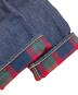 中古・古着 eYe COMME des GARCONS JUNYAWATANABE MAN JUNYA WATANABE COMME des GARCONS LEVI'S 13AW チェック切替リジッドデニムパンツ インディゴ サイズ:XS：12000円