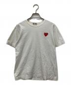 PLAY COMME des GARCONSプレイコムデギャルソン）の古着「Tシャツ」｜ホワイト