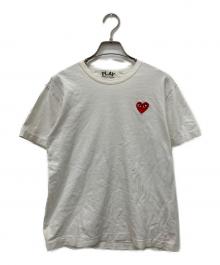 PLAY COMME des GARCONS（プレイコムデギャルソン）の古着「Tシャツ」｜ホワイト