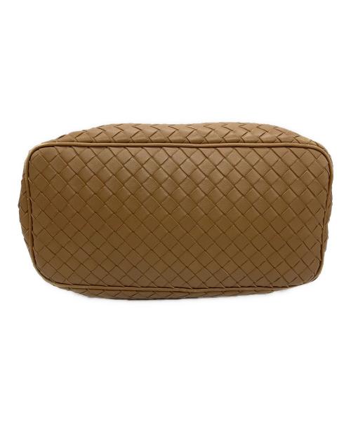 BOTTEGA VENETA（ボッテガベネタ）BOTTEGA VENETA (ボッテガベネタ) イントレチャートワンショルダーバッグ ブラウンの古着・服飾アイテム