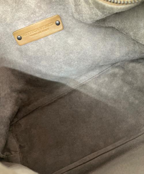 BOTTEGA VENETA（ボッテガベネタ）BOTTEGA VENETA (ボッテガベネタ) イントレチャートワンショルダーバッグ ブラウンの古着・服飾アイテム