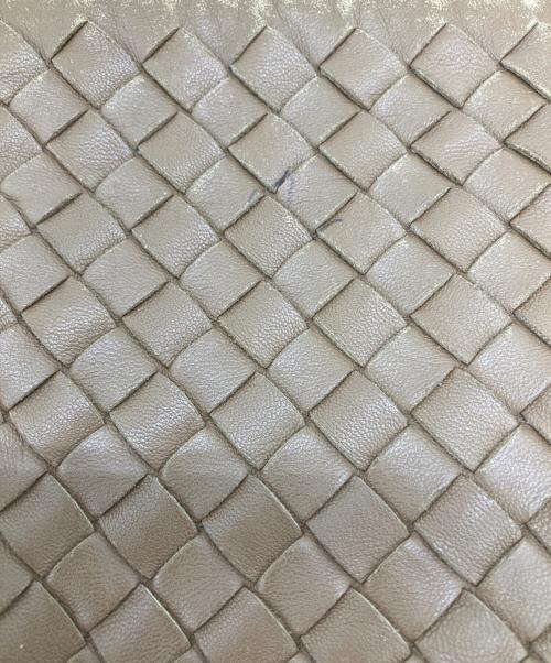 BOTTEGA VENETA（ボッテガベネタ）BOTTEGA VENETA (ボッテガベネタ) イントレチャートワンショルダーバッグ ブラウンの古着・服飾アイテム