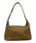 BOTTEGA VENETA（ボッテガベネタ）の古着「イントレチャートワンショルダーバッグ」｜ブラウン