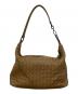 BOTTEGA VENETA (ボッテガベネタ) イントレチャートワンショルダーバッグ ブラウン：60000円