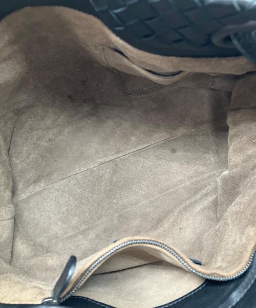 BOTTEGA VENETA（ボッテガベネタ）BOTTEGA VENETA (ボッテガベネタ) スモールガルダバッグ ブラックの古着・服飾アイテム