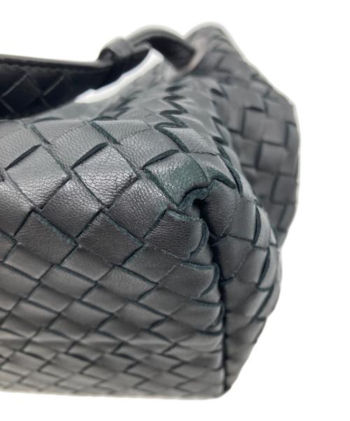 BOTTEGA VENETA（ボッテガベネタ）BOTTEGA VENETA (ボッテガベネタ) スモールガルダバッグ ブラックの古着・服飾アイテム