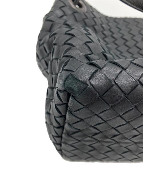 BOTTEGA VENETA（ボッテガベネタ）BOTTEGA VENETA (ボッテガベネタ) スモールガルダバッグ ブラックの古着・服飾アイテム