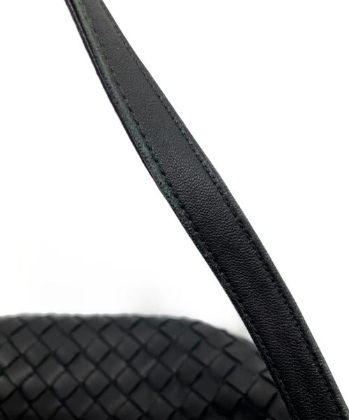 BOTTEGA VENETA（ボッテガベネタ）BOTTEGA VENETA (ボッテガベネタ) スモールガルダバッグ ブラックの古着・服飾アイテム