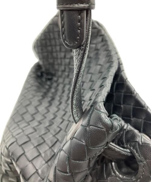 BOTTEGA VENETA（ボッテガベネタ）BOTTEGA VENETA (ボッテガベネタ) スモールガルダバッグ ブラックの古着・服飾アイテム
