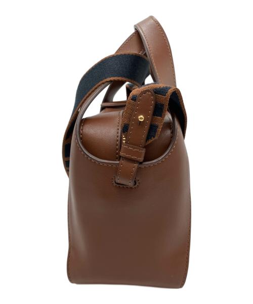 STELLA McCARTNEY（ステラマッカートニー）STELLA McCARTNEY (ステラマッカートニー) 2WAYサークルロゴショルダーバッグ ブラウンの古着・服飾アイテム