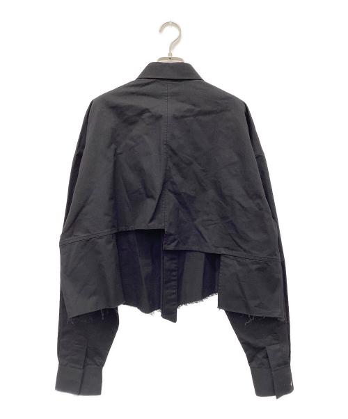 ADER error（アーダーエラー）ADER error (アーダーエラー) アシンメトリーアンクルシャツ ブラック サイズ:Freeの古着・服飾アイテム