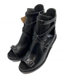 Dr.Martens（ドクターマーチン）の古着「ボンテージヒールアンクルブーツ」｜ブラック