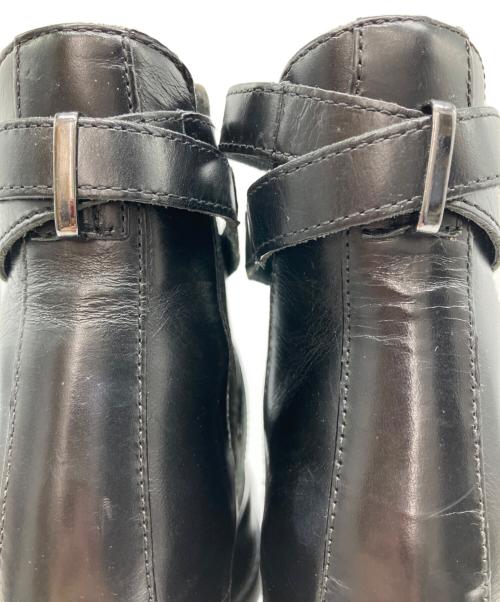 Dr.Martens（ドクターマーチン）Dr.Martens (ドクターマーチン) ボンテージヒールアンクルブーツ ブラック サイズ:25の古着・服飾アイテム