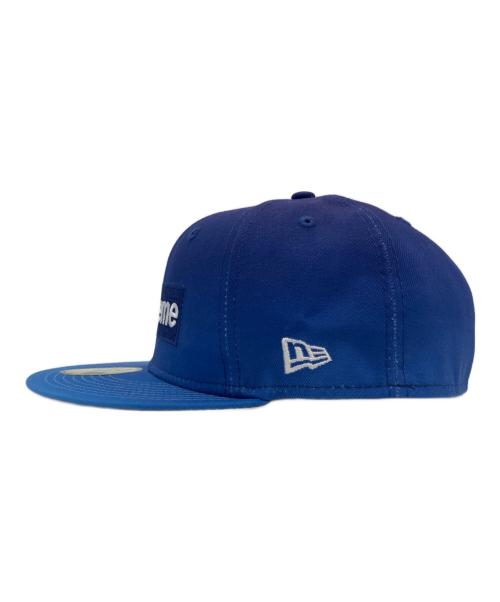 SUPREME（シュプリーム）Supreme (シュプリーム) New Era (ニューエラ) Gradient Box Logo New Era ブルー サイズ:7 5/8、60.6cmの古着・服飾アイテム