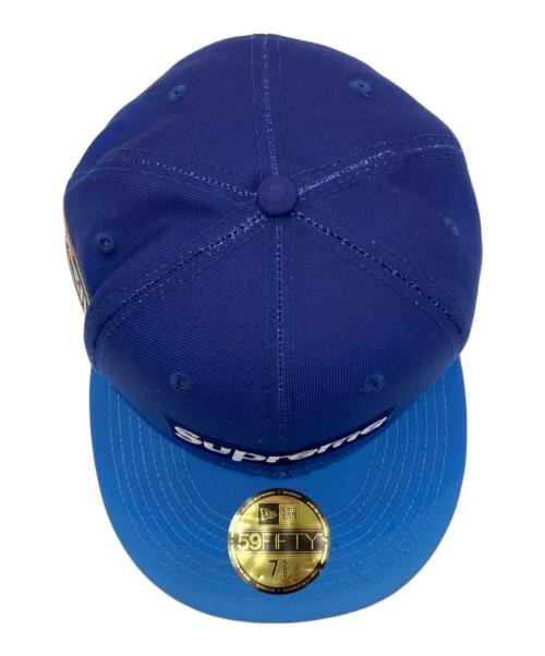 SUPREME（シュプリーム）Supreme (シュプリーム) New Era (ニューエラ) Gradient Box Logo New Era ブルー サイズ:7 5/8、60.6cmの古着・服飾アイテム