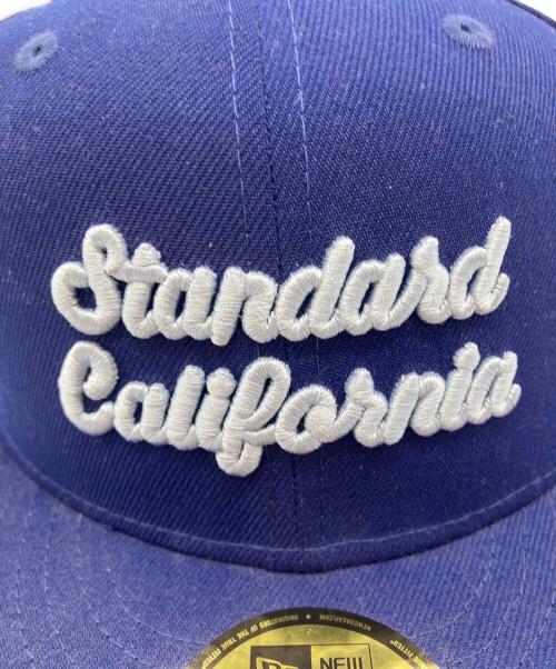 New Era（ニューエラ）New Era (ニューエラ) STANDARD CALIFORNIA (スタンダードカリフォルニア) ロゴ刺繍キャップ ブルー サイズ:7 1/4、57.7cmの古着・服飾アイテム