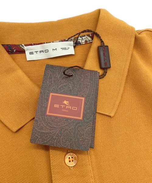 ETRO（エトロ）ETRO (エトロ) ポロシャツ オレンジ サイズ:Mの古着・服飾アイテム