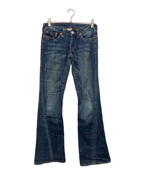 TRUE RELIGION（トゥルー レリジョン）TRUE RELIGION (トゥルー レリジョン) フレアデニムパンツ インディゴ サイズ:27の古着・服飾アイテム