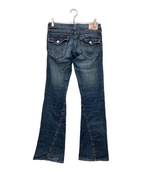 TRUE RELIGION（トゥルー レリジョン）TRUE RELIGION (トゥルー レリジョン) フレアデニムパンツ インディゴ サイズ:27の古着・服飾アイテム
