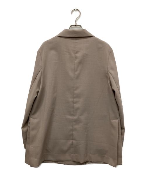 JOURNAL STANDARD relume（ジャーナルスタンダード レリューム）JOURNAL STANDARD relume (ジャーナルスタンダード レリューム) スリットテーラードジャケット ベージュ サイズ:Freeの古着・服飾アイテム