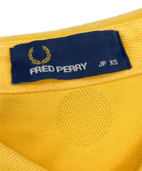 FRED PERRY（フレッドペリー）FRED PERRY (フレッドペリー) ポロシャツ イエロー サイズ:XSの古着・服飾アイテム