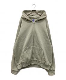 yeezy gap（イージーギャップ）の古着「ジップアップパーカー」｜ベージュ