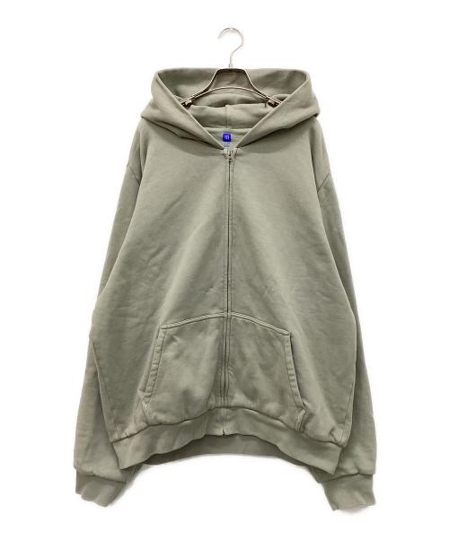 yeezy gap（イージーギャップ）YEEZY GAP (イージーギャップ) ジップアップパーカー ベージュ サイズ:XXLの古着・服飾アイテム