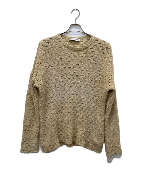 OUR LEGACY（アワーレガシー）OUR LEGACY (アワーレガシー) ポップオーバーラウンドネックニット ベージュ サイズ:48の古着・服飾アイテム
