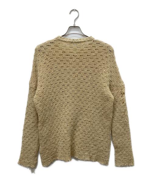 OUR LEGACY（アワーレガシー）OUR LEGACY (アワーレガシー) ポップオーバーラウンドネックニット ベージュ サイズ:48の古着・服飾アイテム