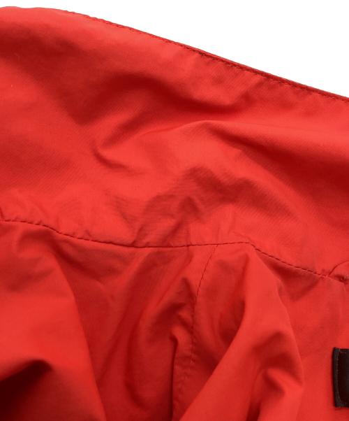 BALENCIAGA（バレンシアガ）BALENCIAGA (バレンシアガ) BBロゴダブルスリーブナイロンジップアップブルゾン レッド サイズ:50の古着・服飾アイテム
