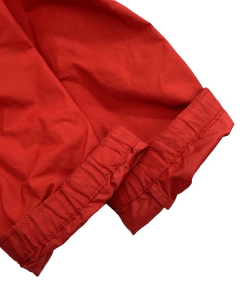 BALENCIAGA（バレンシアガ）BALENCIAGA (バレンシアガ) BBロゴダブルスリーブナイロンジップアップブルゾン レッド サイズ:50の古着・服飾アイテム