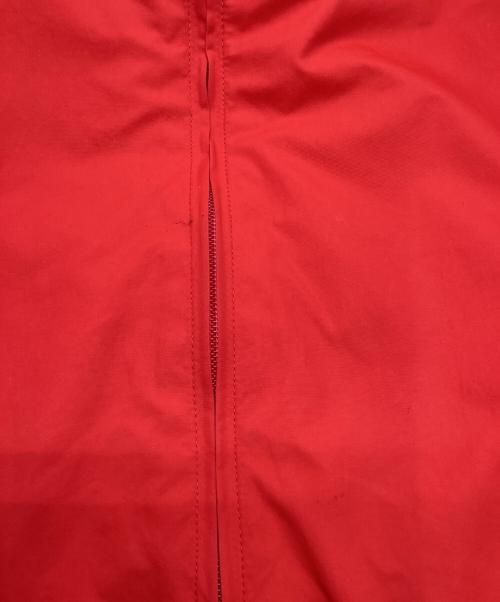 BALENCIAGA（バレンシアガ）BALENCIAGA (バレンシアガ) BBロゴダブルスリーブナイロンジップアップブルゾン レッド サイズ:50の古着・服飾アイテム