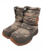 THE NORTH FACEザ ノース フェイス）の古着「Nuptse Bootie WP VI Logo」｜ベージュ