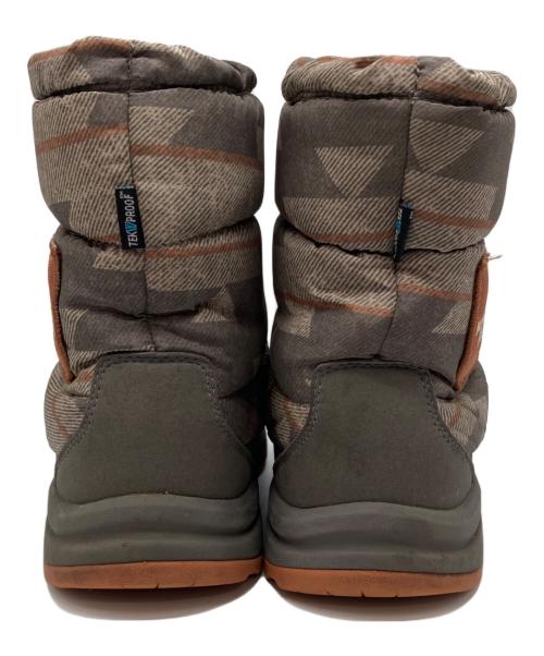 THE NORTH FACE（ザ ノース フェイス）THE NORTH FACE (ザ ノース フェイス) Nuptse Bootie WP VI Logo ベージュ サイズ:27cmの古着・服飾アイテム