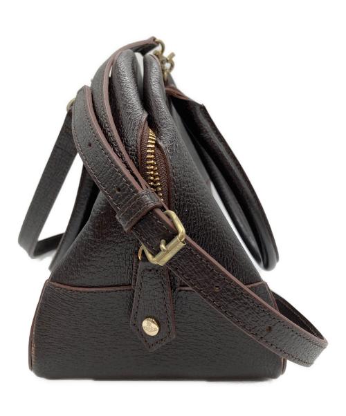 Vivienne Westwood（ヴィヴィアンウエストウッド）Vivienne Westwood (ヴィヴィアンウエストウッド) レザー2WAYミニボストン ブラウンの古着・服飾アイテム