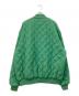 X-LARGE (エクストララージ) キルティングジップアップブルゾン グリーン サイズ:XL：5000円