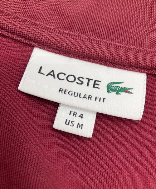 LACOSTE（ラコステ）LACOSTE (ラコステ) トラックジャケット ワインレッド サイズ:Mの古着・服飾アイテム