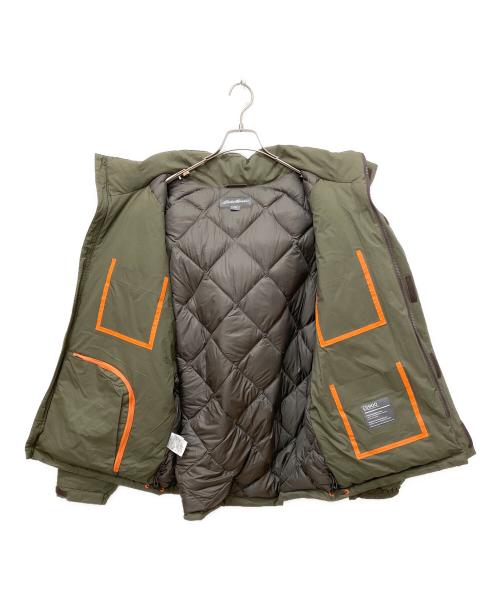 Eddie Bauer（エディーバウアー）Eddie Bauer (エディーバウアー) ダウンジャケット グリーン サイズ:XLの古着・服飾アイテム